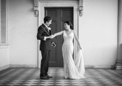 Natural wedding photography at The Queens House in Greenwich